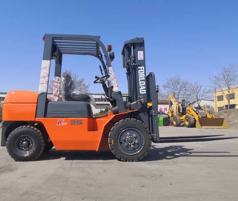 3.5tons diesel forklift ship to overseas market