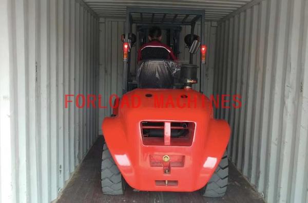 Australia--2pcs forklift of 3.5tons delivery