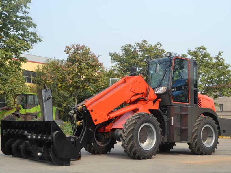 T2500 model telescopic wheel loader delivery to Canada market